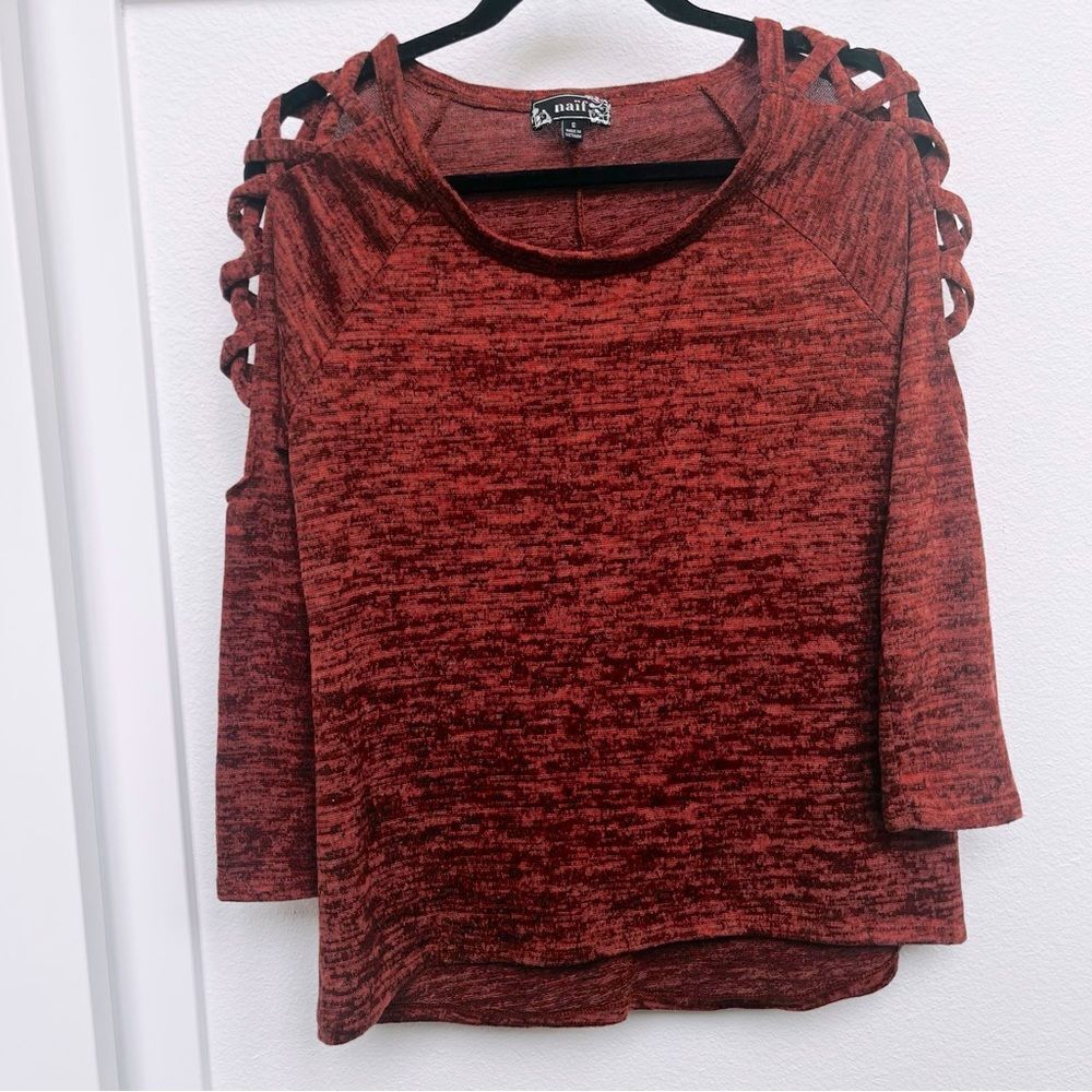 Naïf Long Sleeve with Lattice - Small